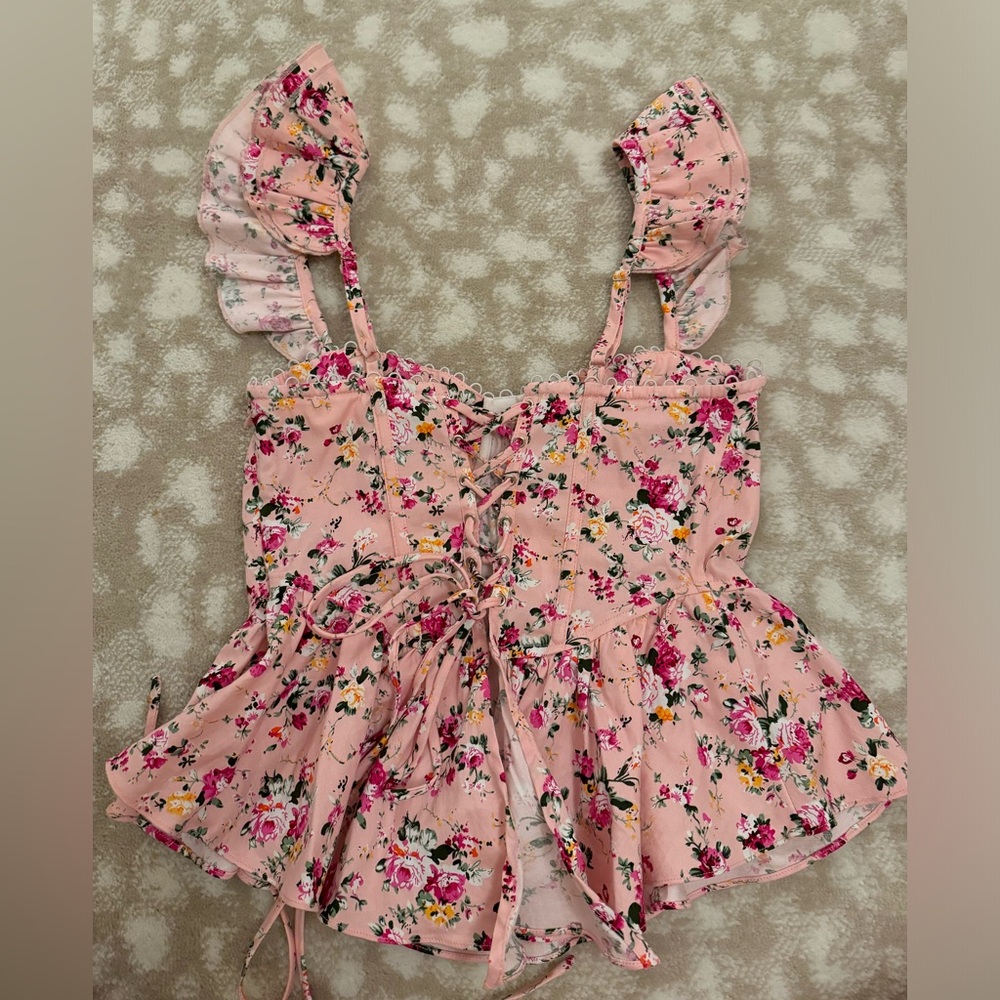 ASTR Babylon top in pink - Picture 2 of 12